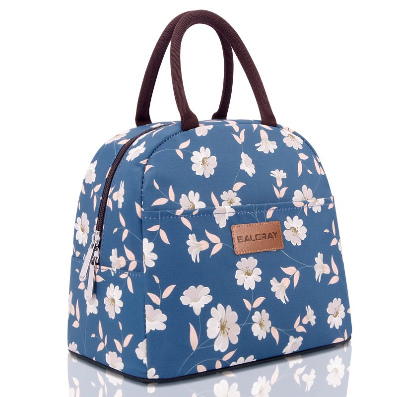 BALORAY Lunch Bag for Women Men Insulated Lunch Box for Adult Reusable Lunch Tote Bag for Work, Picnic or Travel (Morning Glory) - Image 1